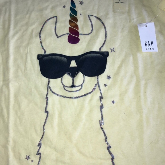 ⚡️Yellow Llamacorn tee⚡️ - Picture 2 of 3